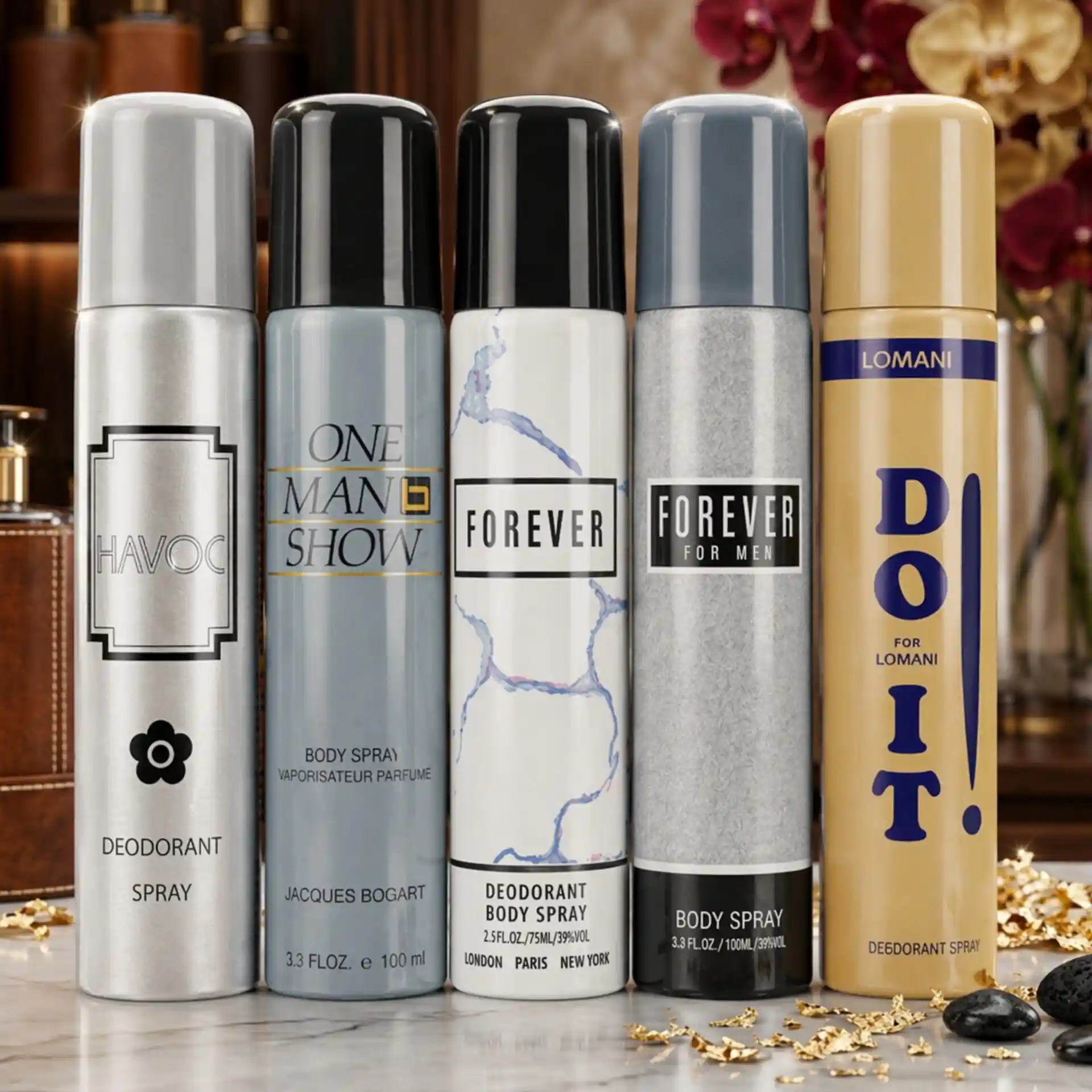 5 Pcs Body Spray Combo (100 ml per Bottle)এখনই অর্ডার করলে পাবেন (ডেলিভারি চার্জ ফ্রী)
