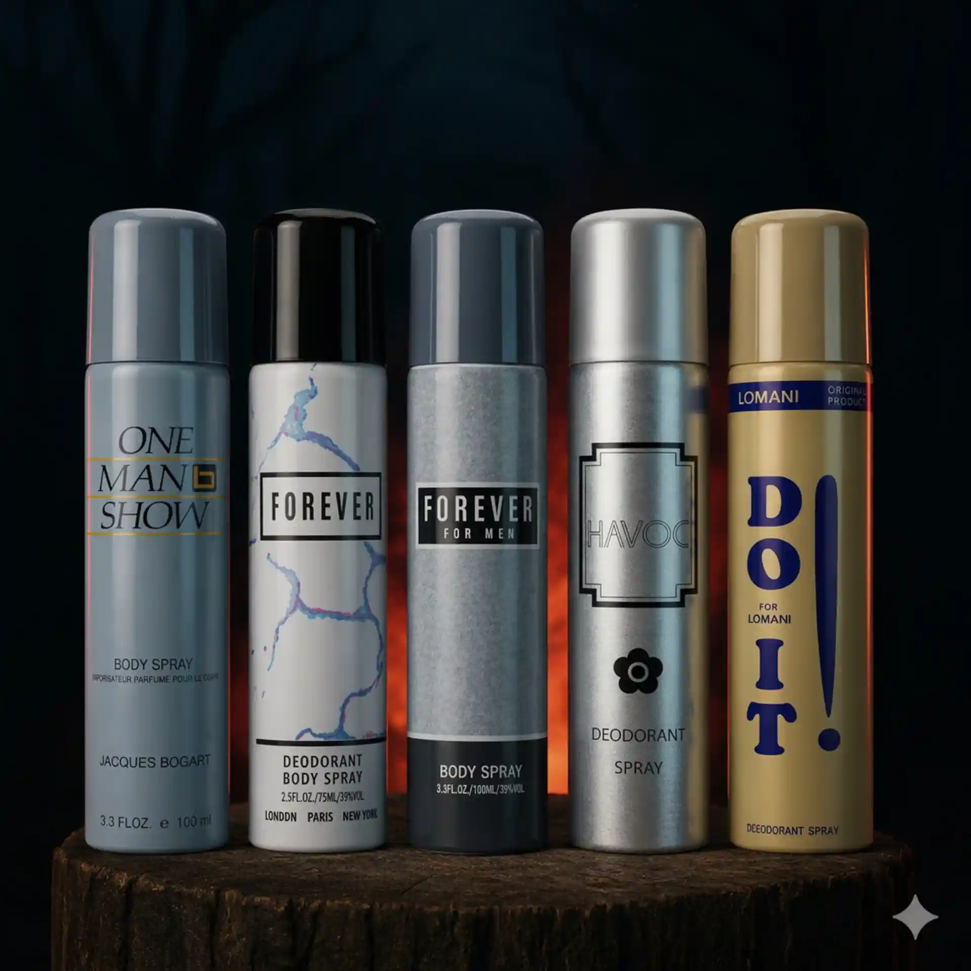 5 Pcs Body Spray Combo (100 ml per Bottle)এখনই অর্ডার করলে পাবেন (ডেলিভারি চার্জ ফ্রী)