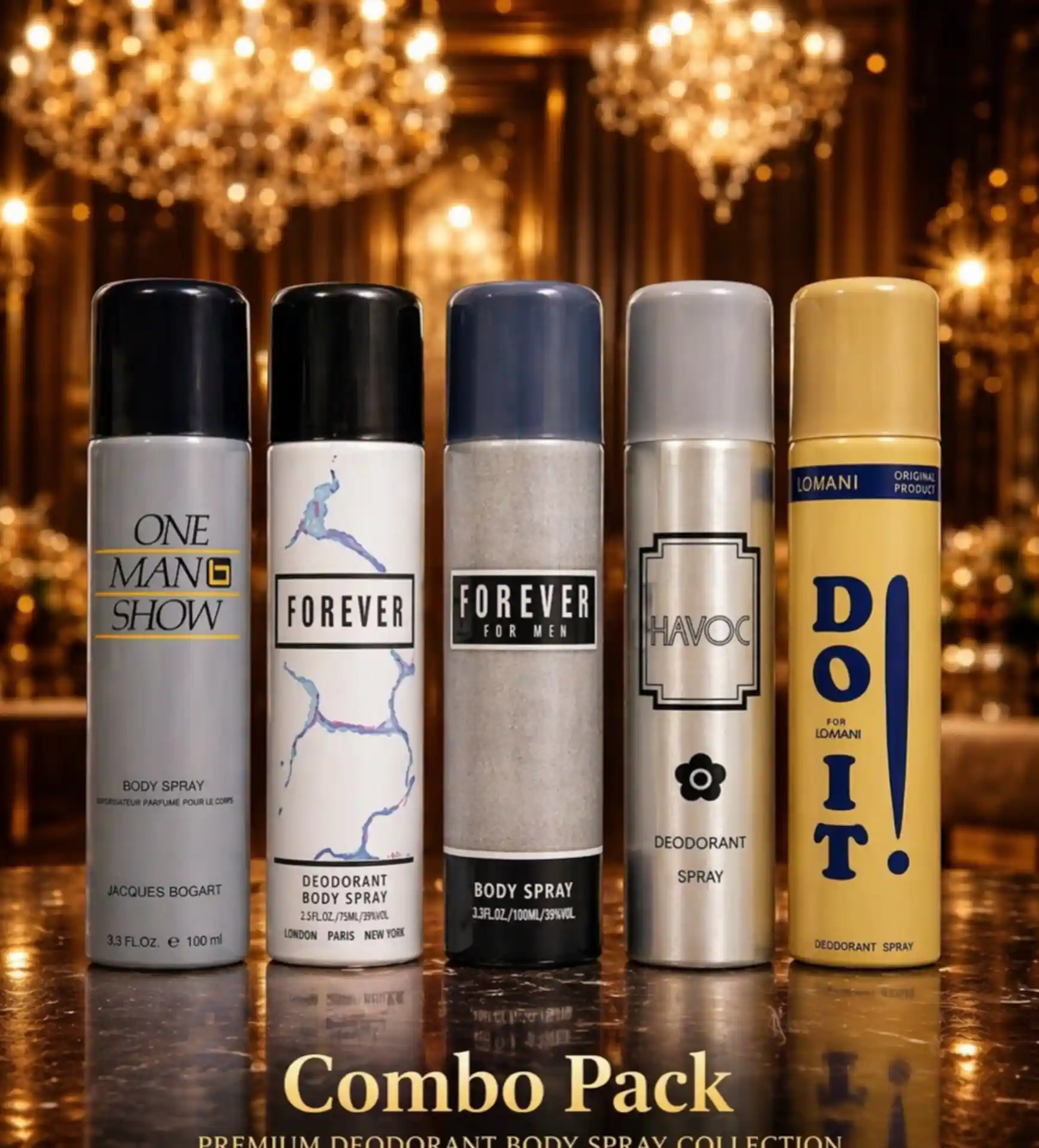 5 Pcs Body Spray Combo (100 ml per Bottle)এখনই অর্ডার করলে পাবেন (ডেলিভারি চার্জ ফ্রী)