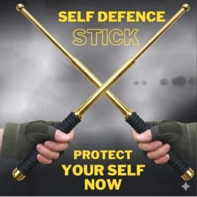 Golden Color 26 Inch Self Defense Stick